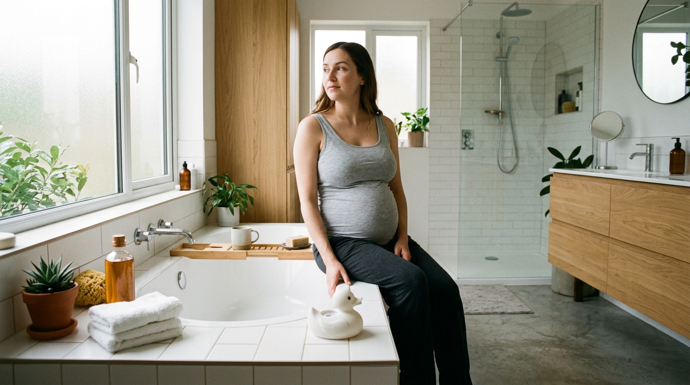 Ma sœur enceinte prend toujours son bain avec un thermomètre posé sur le rebord, et ce n&rsquo;est pas par excès de prudence