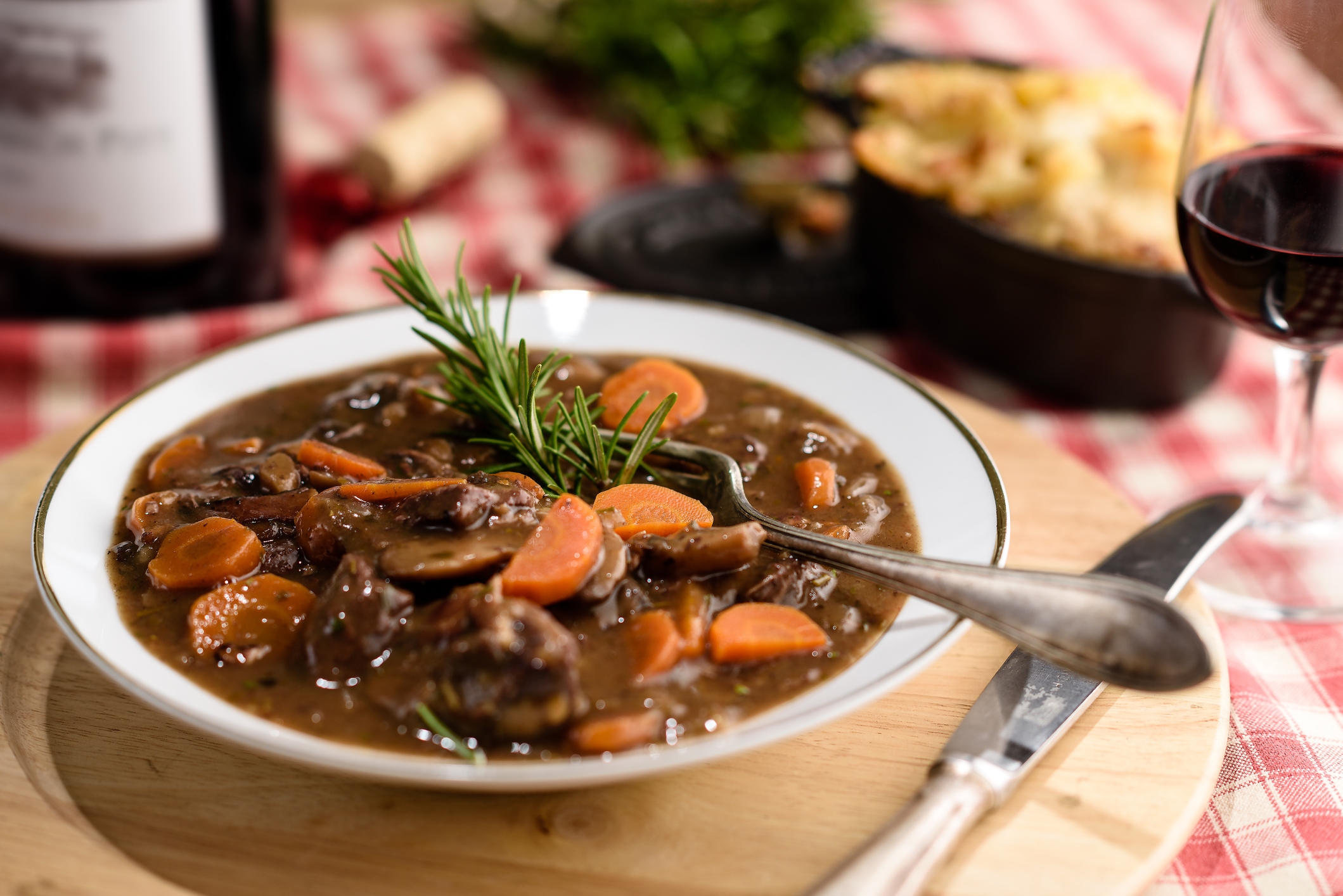 Toutes les étapes pour préparer un bourguignon express