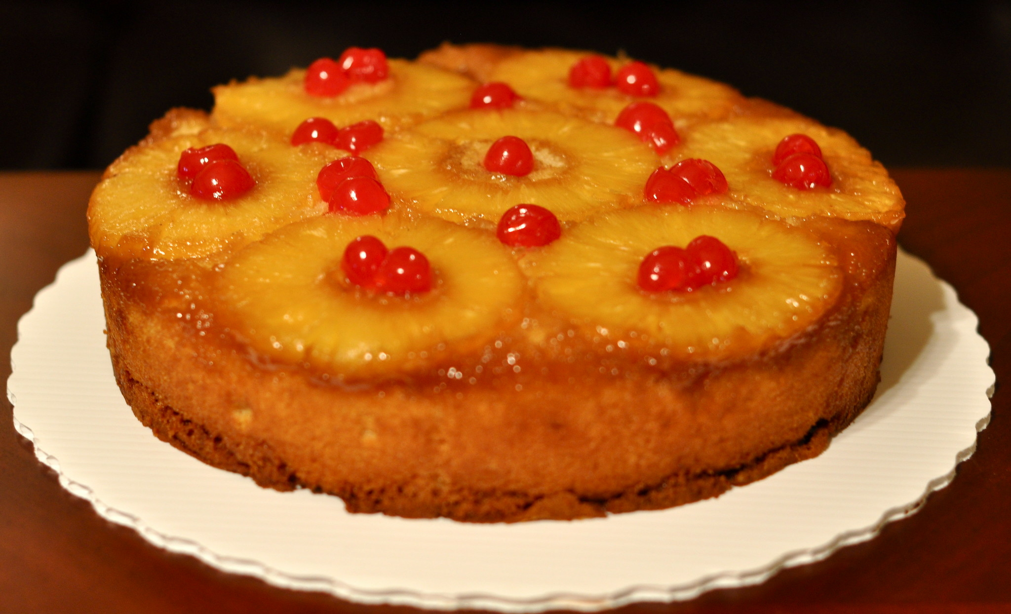Un gâteau renversé à l'ananas, le classique bluffant